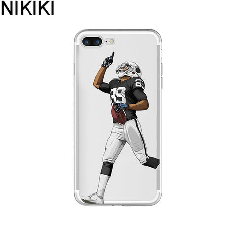 NIKIKI Sport American football Odell Cornelious Beckham, Jr. soft silicon phone cases cover for iPhone 6 6S 7 8 plus 5S SE X