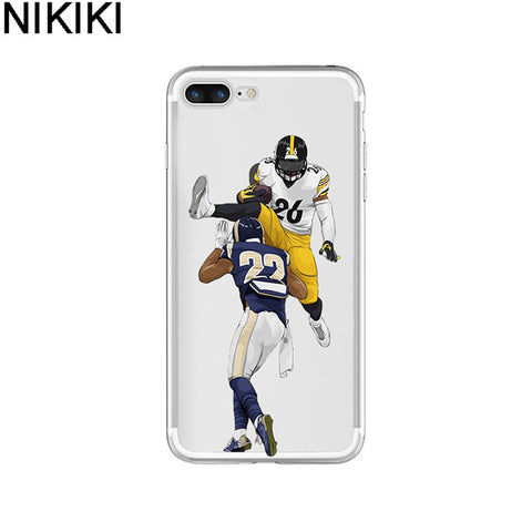 NIKIKI Sport American football Odell Cornelious Beckham, Jr. soft silicon phone cases cover for iPhone 6 6S 7 8 plus 5S SE X