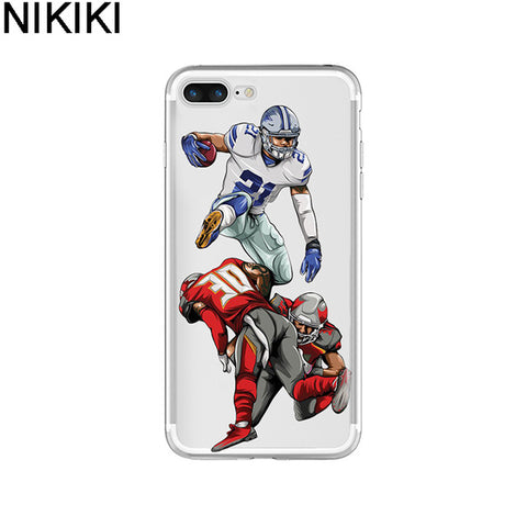 NIKIKI Sport American football Odell Cornelious Beckham, Jr. soft silicon phone cases cover for iPhone 6 6S 7 8 plus 5S SE X